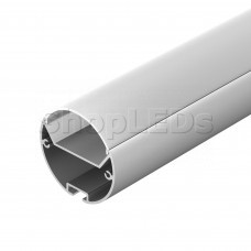 Профиль с экраном SL-ROUND-D40-2500 ANOD+OPAL, SL020473