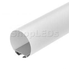 Профиль с экраном SL-ROUND-D120-2500 ANOD+OPAL, SL020475