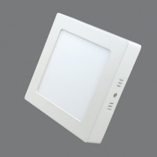 702SQ-12W-3000K Светильник накладной,квадратный,LED,12W